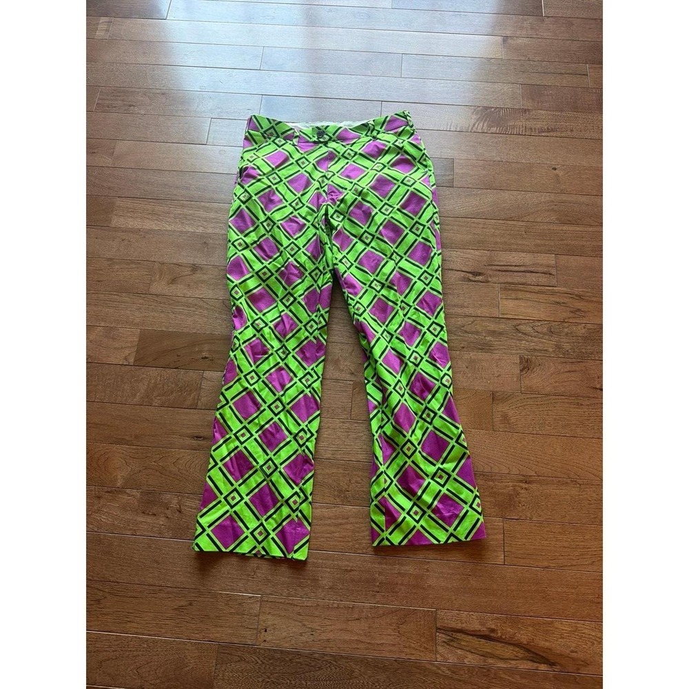 LoudMouth Golf Slacks Pants  Mens Size 32 x 30 Geometric Riddler
